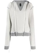 Unravel Project Inside-out Style Hoodie - Grey