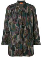 Missoni Pre-owned Patterned Coat - Black