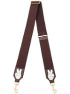 Anya Hindmarch Shoulder Strap 'victory', Women's, Red, Cotton