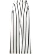 Asceno Striped Pj Trousers - White