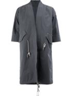 Wooster + Lardini - Cropped Sleeves Coat - Men - Cotton - 50, Blue, Cotton