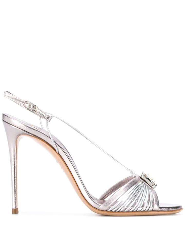 Casadei Cri Sandals - Silver