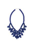 Ek Thongprasert Beaded Necklace, Women's, Blue, Silicone