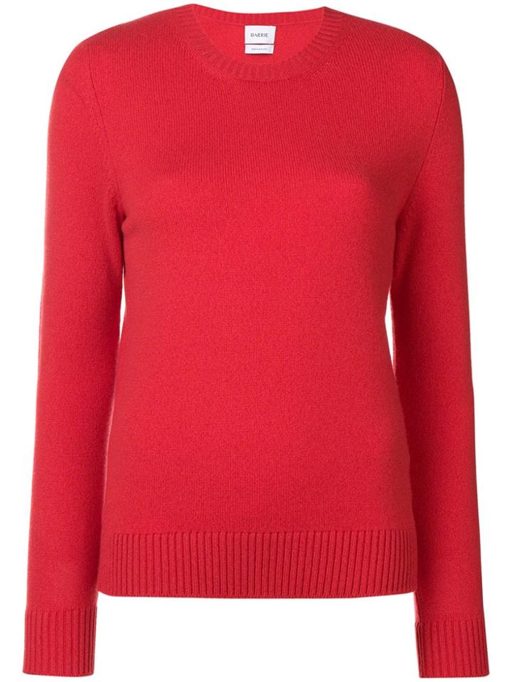 Barrie Round Neck Jumper - Red