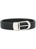Ermenegildo Zegna Buckle Fastening Slim Bet - Black