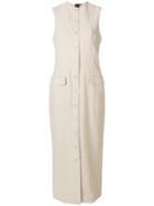 Aspesi Full Button Dress - Nude & Neutrals