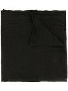 Julius Shawl Scarf - Black