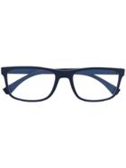 Emporio Armani Square Frames Glasses - Blue