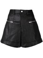 Isabel Marant High Waist Shorts - Black