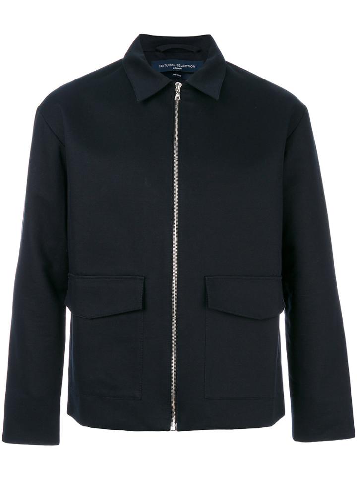 Natural Selection A2 Zip Front Jacket - Blue