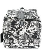 Golden Goose Deluxe Brand Western Print Backpack - White