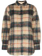 Samuel Gui Yang Tartan Print Knit Shirt - Multicoloured