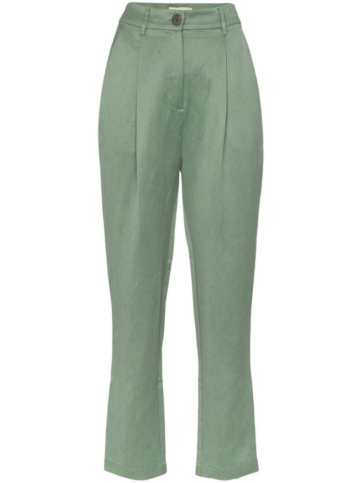 Mara Hoffman Dita Straight-leg Trousers - Green