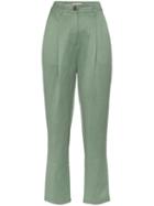 Mara Hoffman Dita Straight-leg Trousers - Green