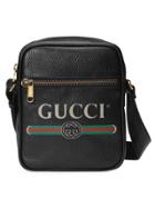 Gucci Gucci Print Messenger Bag - Black