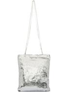 Miu Miu Sequin Tote Bag - Silver