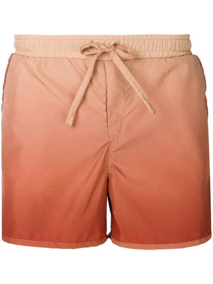 Cmmn Swdn Gradient Swim Shorts - Nude & Neutrals