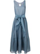 's Max Mara Tiered Midi Dress - Blue