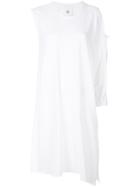 Lost & Found Rooms Asymmetric Shift Dress - White