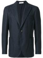 Boglioli - Single Breasted Jacket - Men - Acetate/cupro/virgin Wool - 46, Blue, Acetate/cupro/virgin Wool