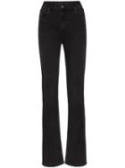 Rockins High-rise Long-leg Jeans - Black
