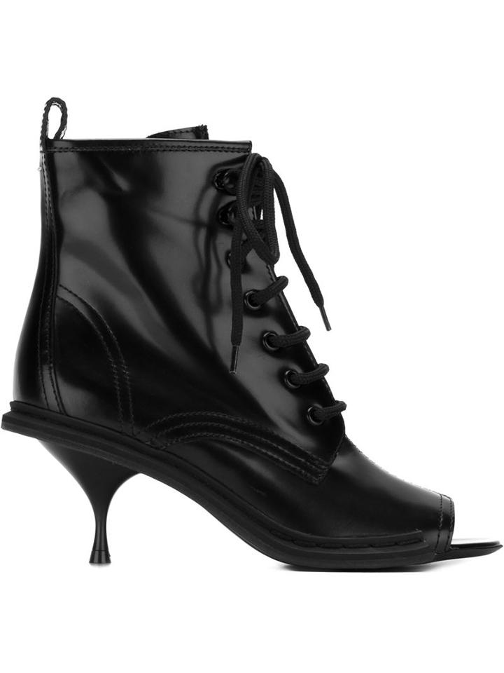 Maison Margiela Lace Up Ankle Boots