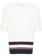 Coohem Sporty Knit Sweater - White
