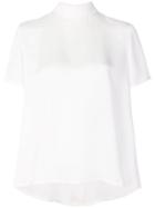 Comme Des Garçons Noir Kei Ninomiya Band Collar T-shirt - White
