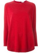 Brunello Cucinelli Loose Jumper, Women's, Size: Small, Red, Silk/spandex/elastane/cashmere