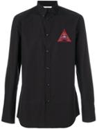 Givenchy - Realize Embroidered Shirt - Men - Cotton/polyester - 39, Black, Cotton/polyester