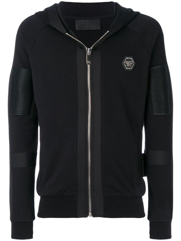 Philipp Plein Heart Hoodie - Black