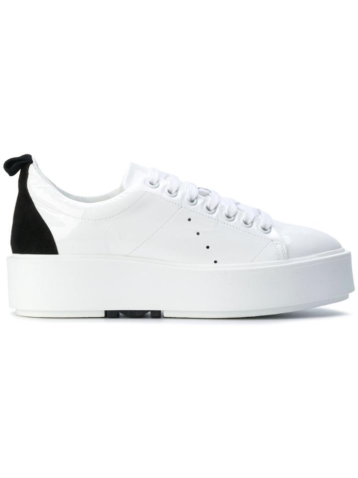 Morobé Platform Low-top Sneakers - White