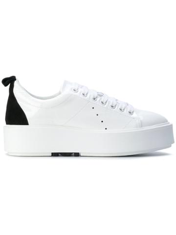 Morobé Platform Low-top Sneakers - White