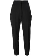 Alexander Wang High Waist Tailored Trousers, Women's, Size: 4, Black, Polyester/virgin Wool/spandex/elastane