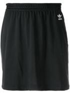 Adidas Short Logo Skirt - Black