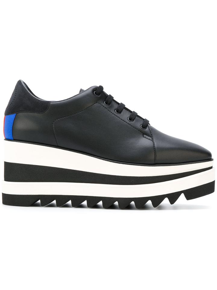 Stella Mccartney Sneak-elyse Platform Sneakers - Black