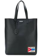 Saint Laurent Sl Universite Square Tote Bag - Black