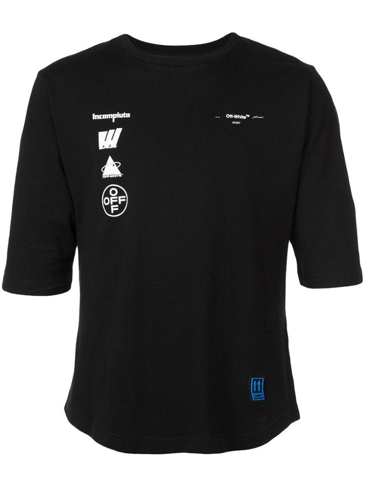 Off-white Mariana De Silva Slim T-shirt - Black