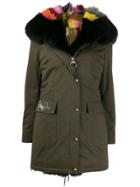 Philipp Plein Hooded Parka - Green