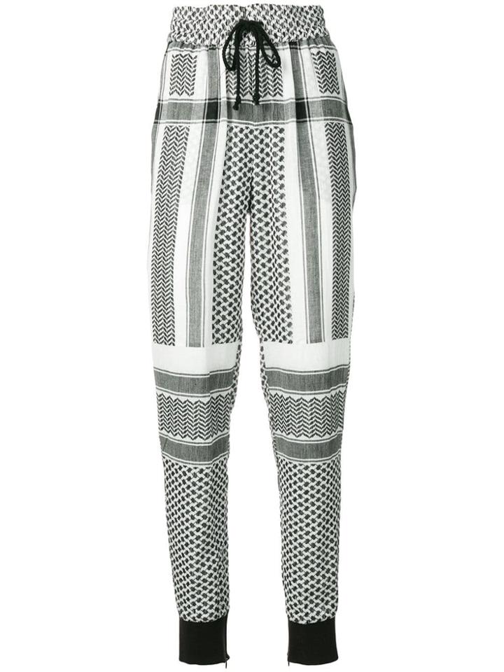 Cecilie Copenhagen Drawstring Trousers - White
