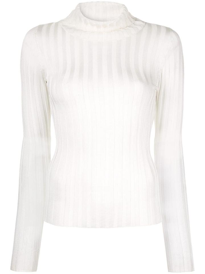 Georgia Alice Lola Roll Neck Top - White