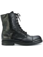 Leqarant Lace Up Boots - Black