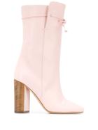 Malone Souliers Carla Chunky Heel Boots - Pink