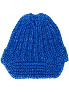 Missoni Knitted Beanie Hat - Blue