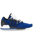 Y-3 Panelled Sporty Sneakers - Blue
