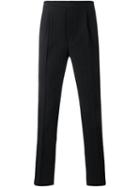 Raf Simons Pinstripe Trousers, Men's, Size: 50, Blue, Virgin Wool/cotton