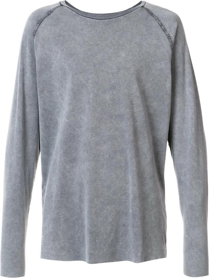 Osklen Reversible Raglan T-shirt, Men's, Size: P, Grey, Cotton/recycled Polyester