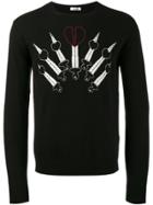 Valentino Love Blade Jumper - Black