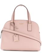 Kate Spade Logo Plaque Tote - Pink & Purple
