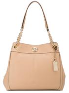 Coach Chain Strap Shoulder Bag - Nude & Neutrals